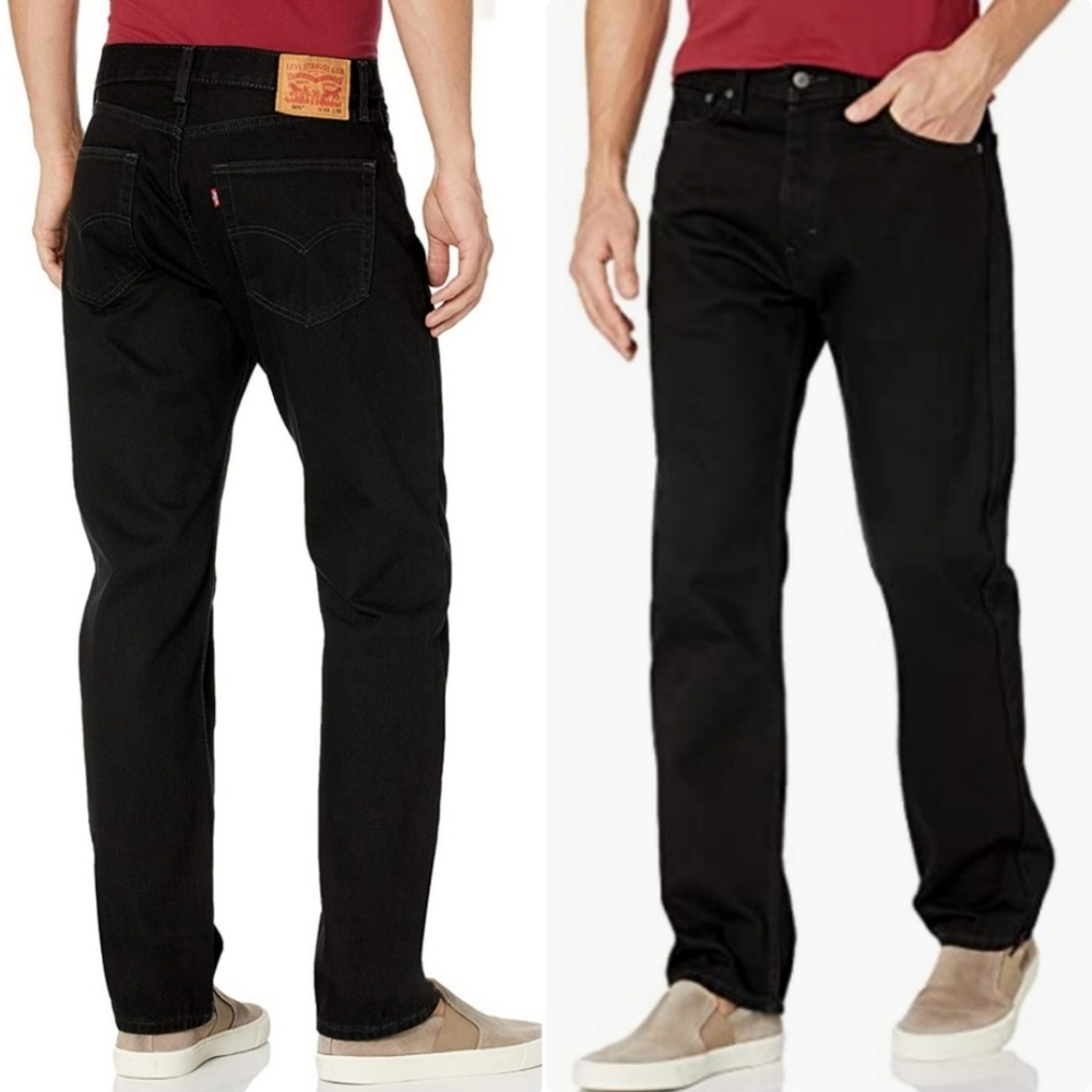 Levi's 505 Black Men's Jeans